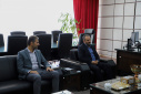 دیدار رئیس دانشگاه و رئیس سازمان مدیریت و برنامه‌ریزی استان