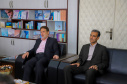 دیدار رئیس دانشگاه و رئیس سازمان مدیریت و برنامه‌ریزی استان