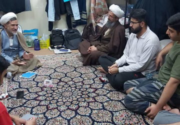 دیدار صمیمانه مسئول نهاد رهبری دانشگاه بیرجند با دانشجویان به مناسبت روز دانشجو