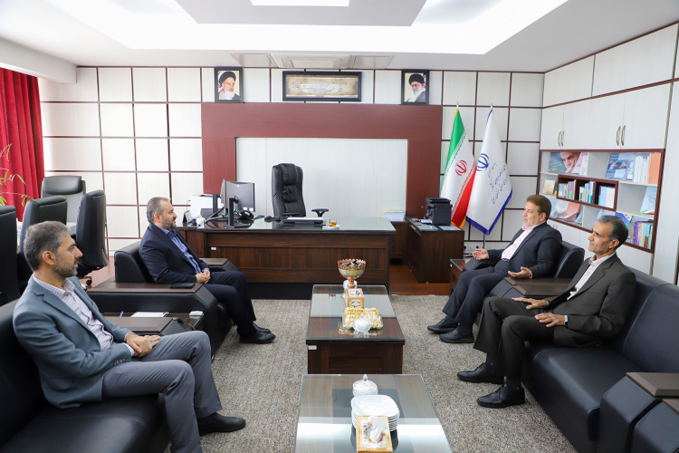 دیدار رئیس دانشگاه و رئیس سازمان مدیریت و برنامه‌ریزی استان