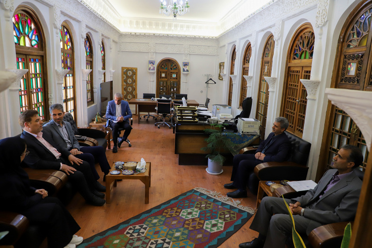 دیدار رئیس دانشگاه بیرجند با سرپرست اداره کل میراث فرهنگی خراسان جنوبی