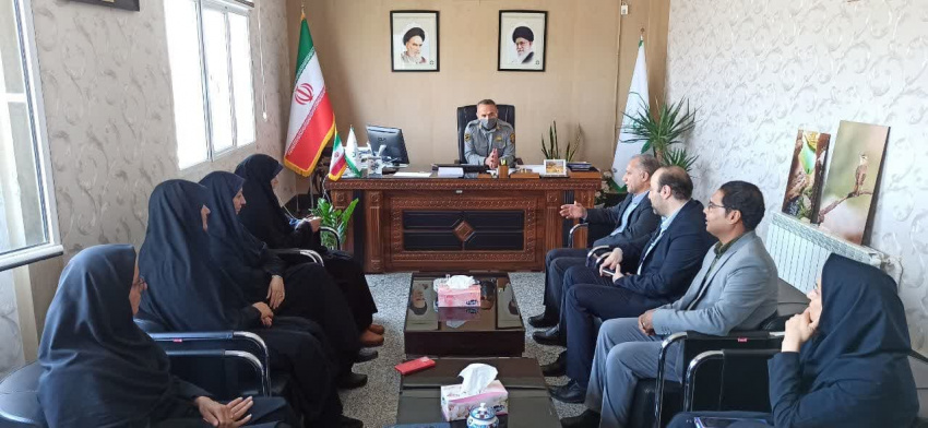 نشست هم اندیشی اعضای هیأت علمی گروه محیط زیست دانشگاه با مدیرکل حفاظت محیط زیست خراسان جنوبی