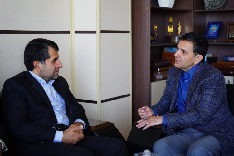 دیدار نماینده مردم بیرجند، درمیان و خوسف با سرپرست دانشگاه بیرجند