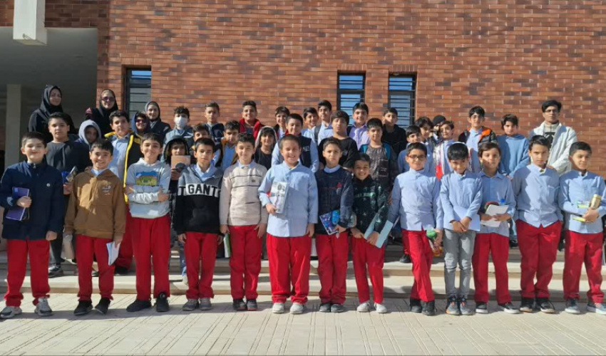 بازدید و آشنایی دانش‌آموزان مدرسه مها با علوم کاربردی جغرافیا در دانشگاه بیرجند